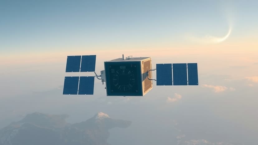ESA's CyberCUBE Satellite Launched by SpaceX, Managed by Romanian Company GMV