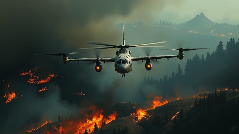 India Considers Dedicated Aerial Firefighting Fleet Amid Ongoing Forest Fires