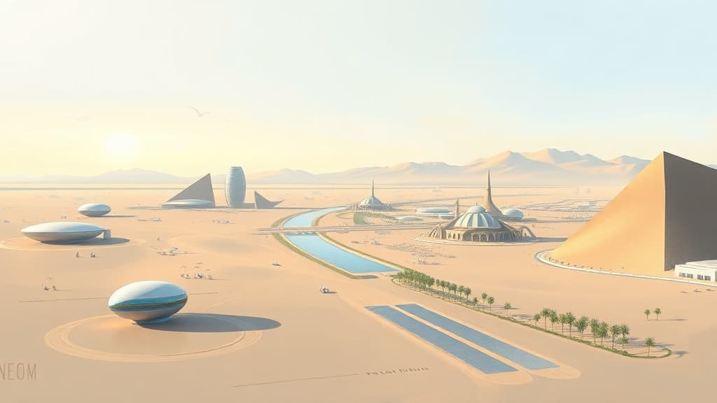 Saudi Arabia's NEOM Development Faces Setbacks in The Line Project
