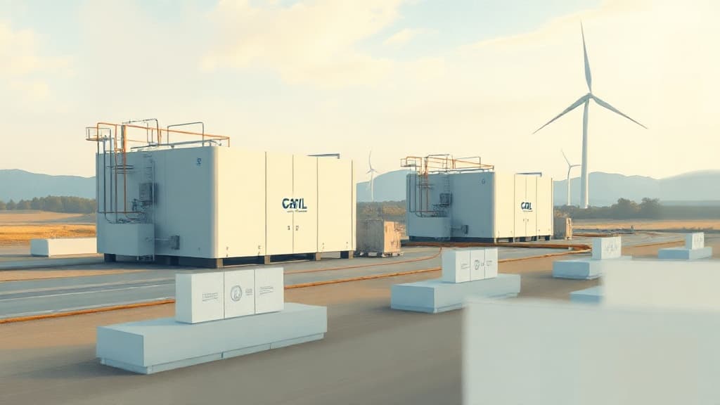 CATL and Alfen Partner for 5 GWh Sodium-Ion Battery Deployment in Europe