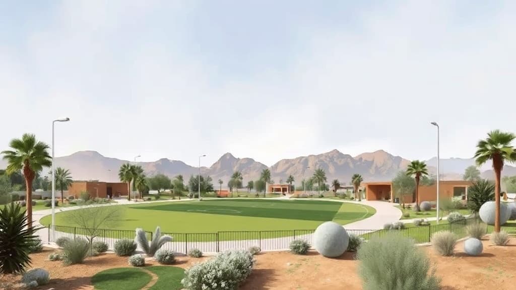 Desert Shores Soccer Park Phase II Urban Greening Project Completed