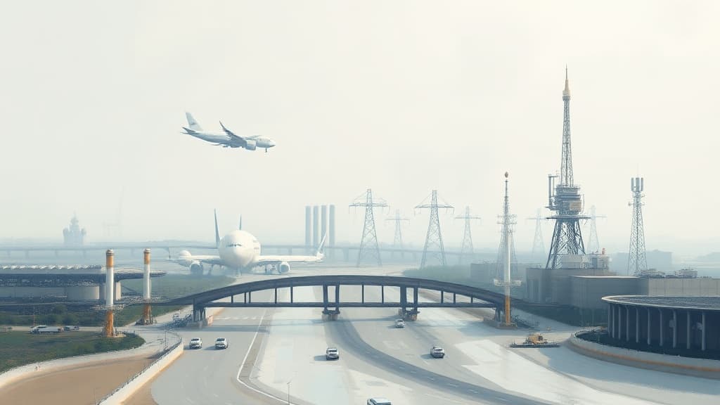 India's Infrastructure Growth: Civil Aviation, Power, and Telecom Lead in FY2026-27
