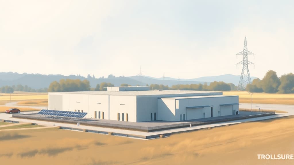 New Substation in Ahausen Supports Solar Park and Advanced Grid Technology