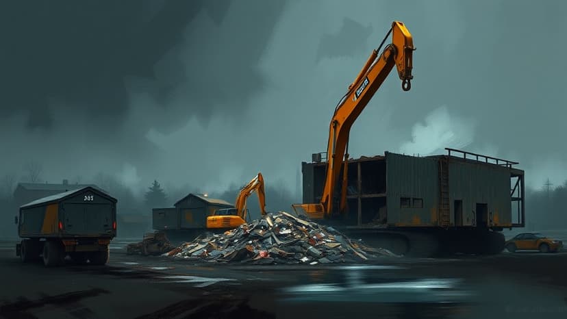 Demolition Begins for 203 Home Development at Former Colchester Army Base