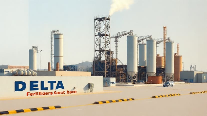 Delta Fertilizers Secures €100 Million for Egypt's Chemical Industry Revival