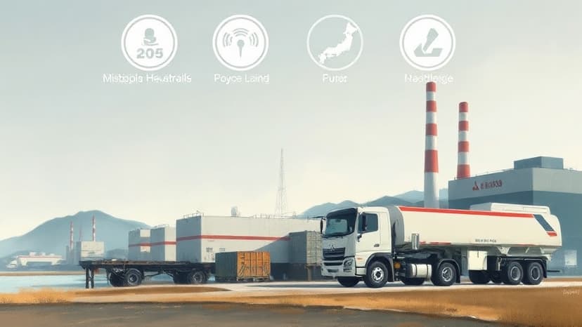 Mitsubishi Fuso Achieves Carbon Neutrality at Japanese Plants by 2025