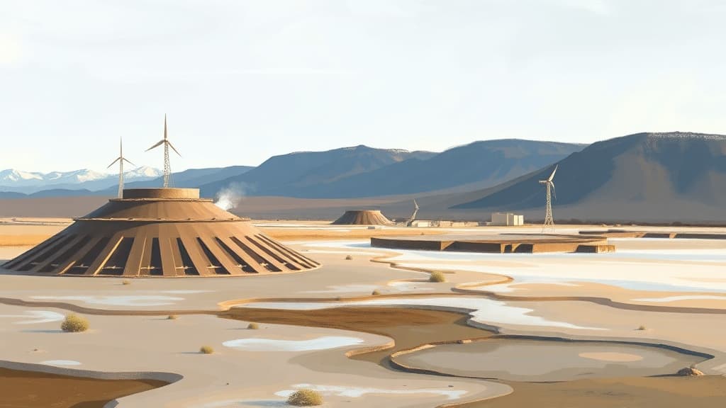 Geothermal Energy Potential in Lithium Extraction for Battery Production