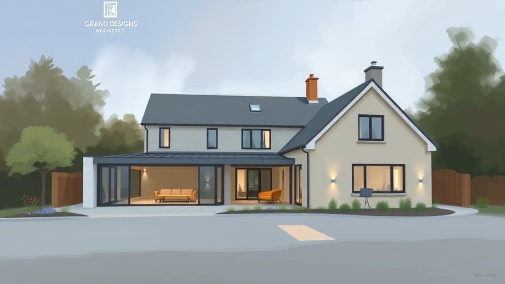 Contemporary Leominster Home Designed by Grand Designs Architect Listed at £600,000