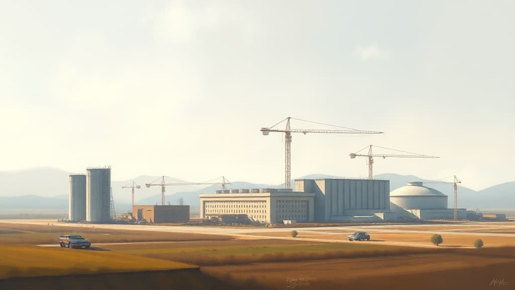 DPRK Advances Construction of Fertilizer Production Base