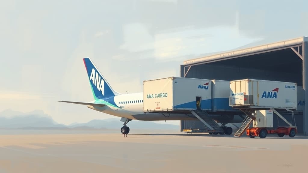 ANA Cargo Successfully Delivers Nikon's Semiconductor Machine to Malaysia