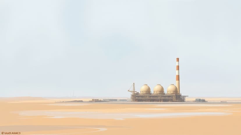 Saudi Aramco Advances Wasit Gas Project Amid Processing Delays