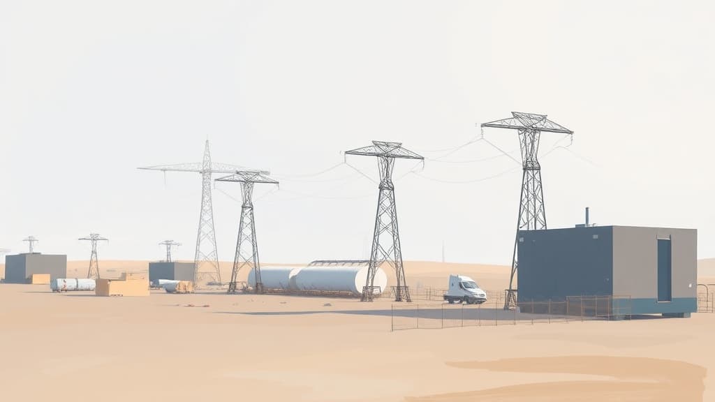 Poullaides Construction Wins HVDC Facility Contract from Hitachi Energy in Saudi Arabia