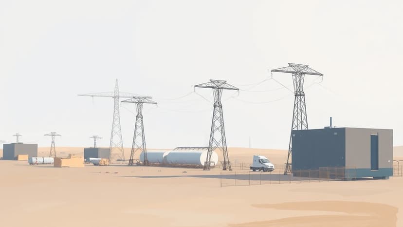 Poullaides Construction Wins HVDC Facility Contract from Hitachi Energy in Saudi Arabia