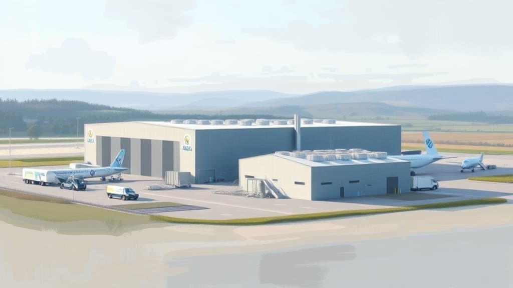 Sustainable Aviation Fuel Facility in Workington Advances with £6 Million Support