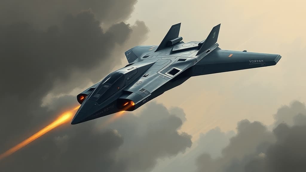MGI Engineering Launches T-022 Vortex Autonomous Combat Aircraft