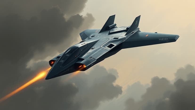 MGI Engineering Launches T-022 Vortex Autonomous Combat Aircraft