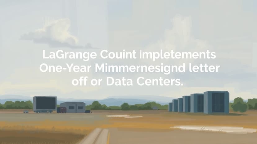 LaGrange County Implements One-Year Moratorium on Data Centers