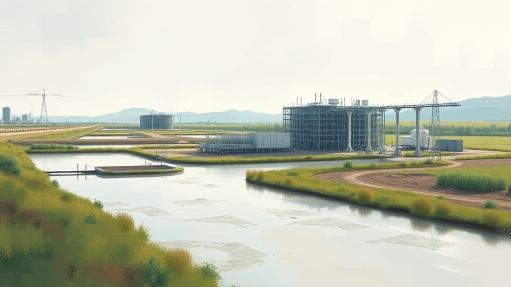 Integrated System Converts Wastewater to Water and Fertilizer with Bioelectricity