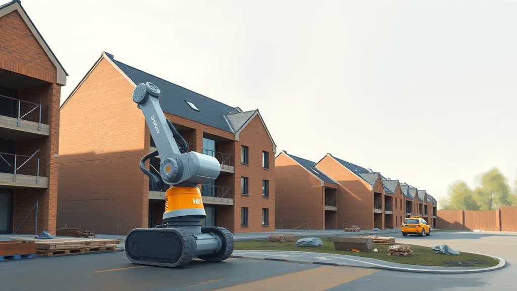 UK's First NHBC-Approved Automatic Brick-Laying Robot Advances in Construction