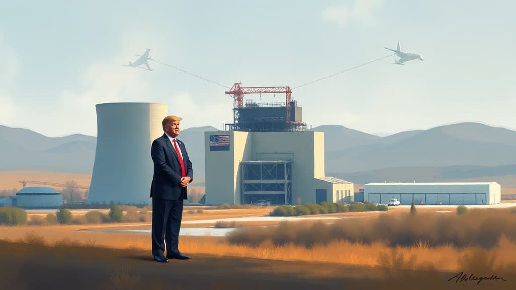 Trump Hosts Nuclear Energy CEOs to Celebrate Reactor Milestone