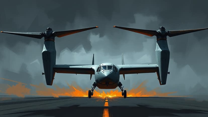 V-22 Osprey's Transition Mechanics and Future of Tiltrotor Aviation