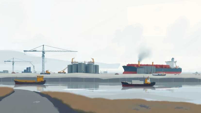 Construction of Murmansk LNG Terminal and Reservoir Park Advances