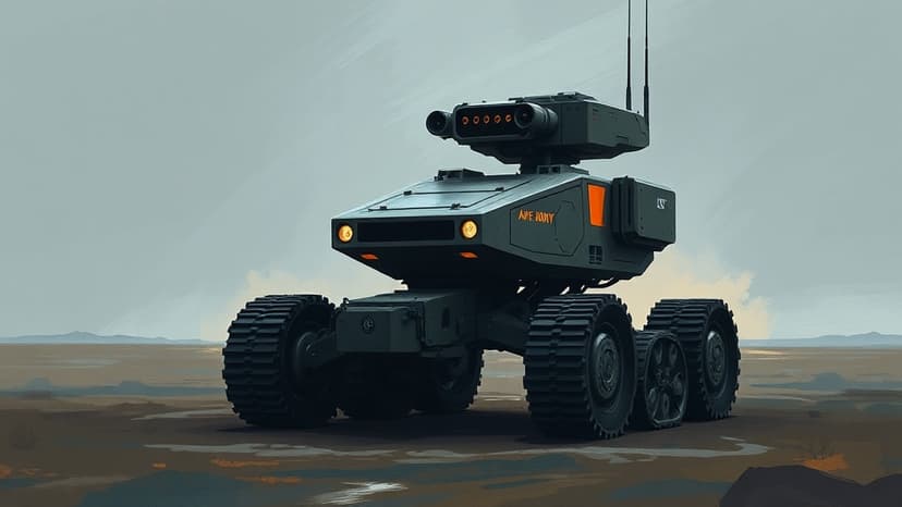 General Electric Demonstrates AI-Powered Robotic Vehicle for US Army