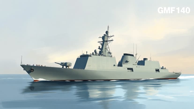 Rheinmetall Launches GMF 140 Heavy Frigate for NATO Markets