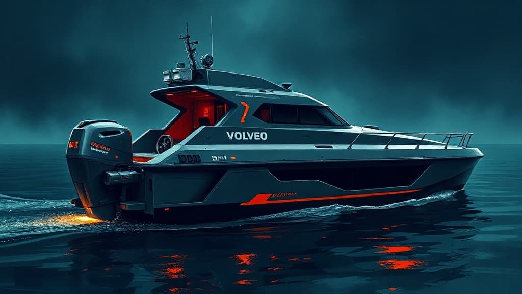 Blue Ops Integrates Volvo Penta D4-320 into Variant 7 USV
