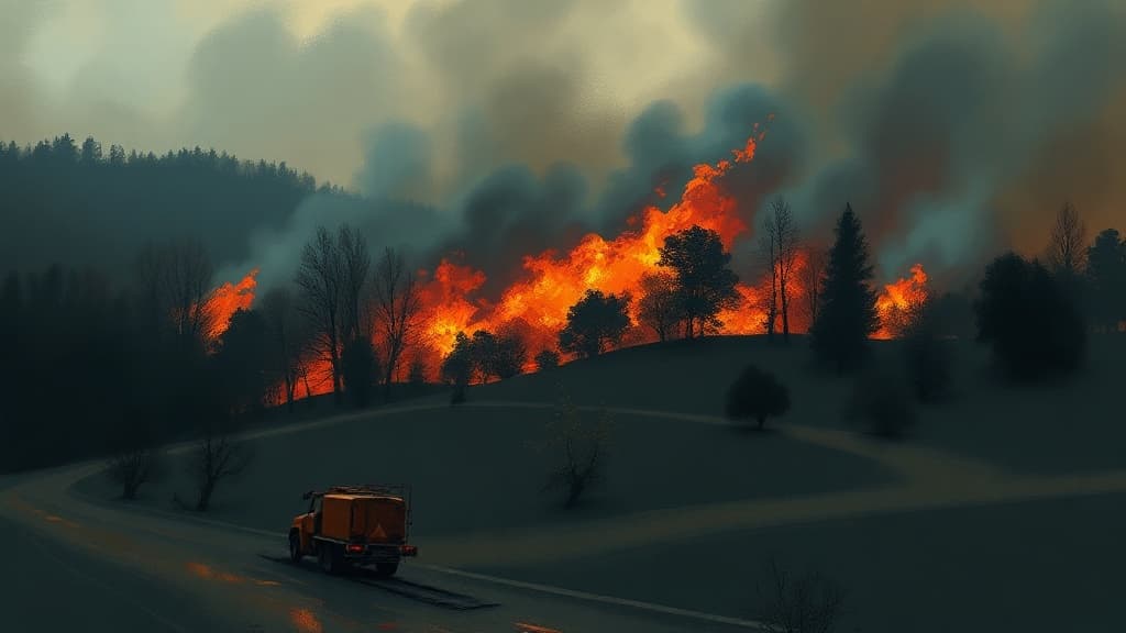 Major Fire in De Rosmolen Nature Reserve Remains Uncontrolled