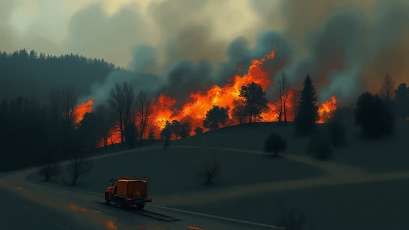 Major Fire in De Rosmolen Nature Reserve Remains Uncontrolled