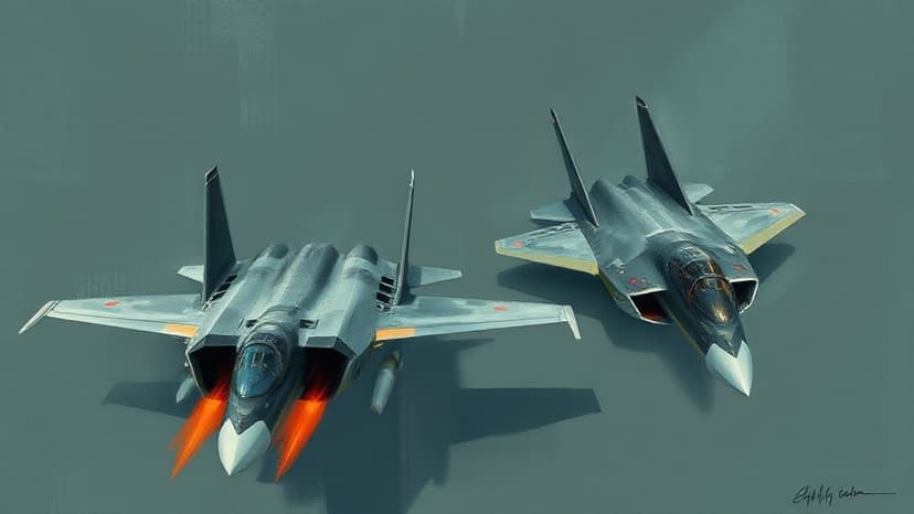 Comparison of YF-23 and F-22 Raptor: Insights on Design and Performance