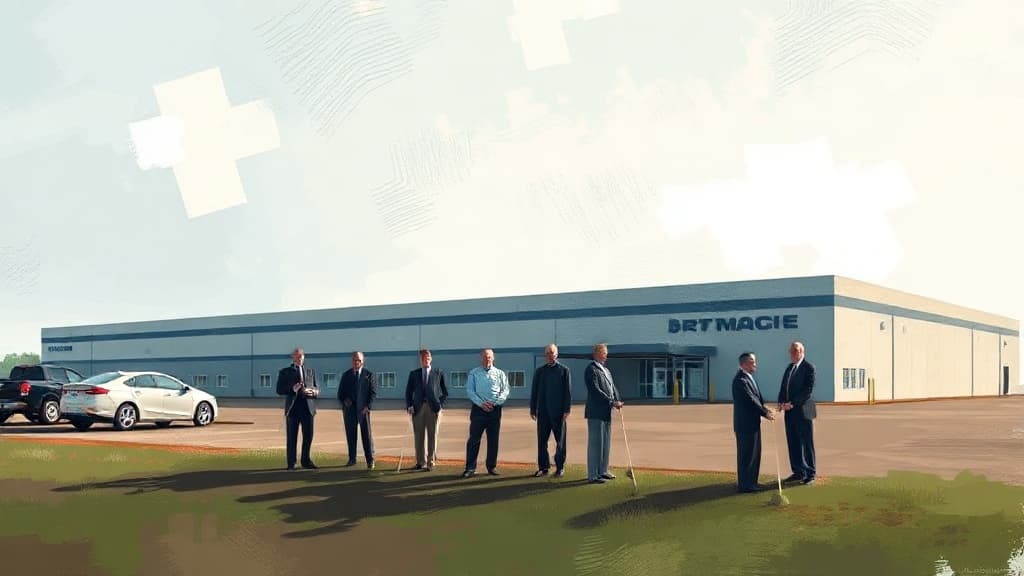 Groundbreaking for New Automotive Manufacturing Facility in Gadsden, Alabama