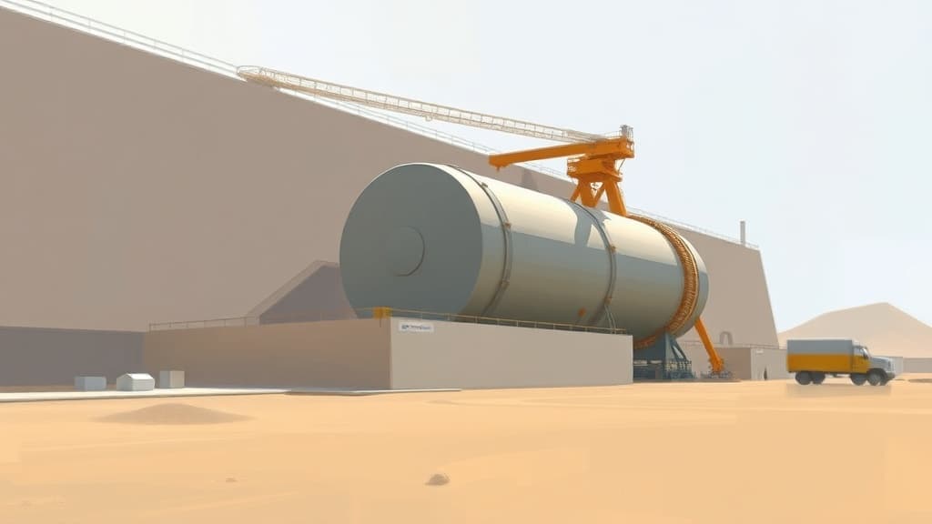 Egypt's El-Dabaa NPP Advances with Reactor Vessel Installation