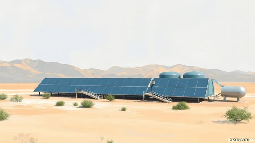 DesertGreener Launches Affordable Solar Desalination Model from Austria