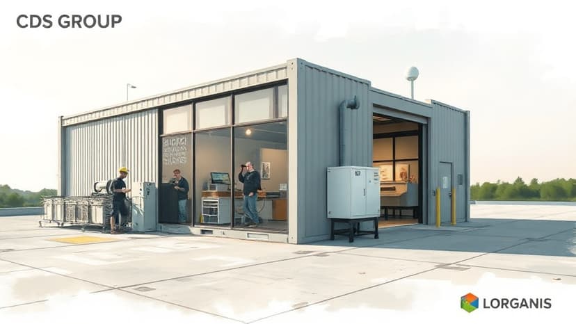 CDS Group Delivers Envirocure Big Room System to Builders Supply in Alabama