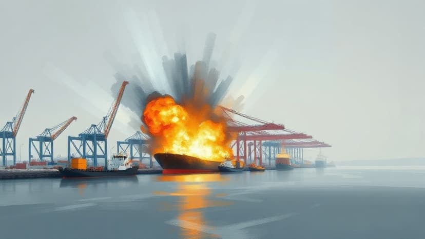 Explosion at Rotterdam Port Kills One, Injures Six; Investigation Underway
