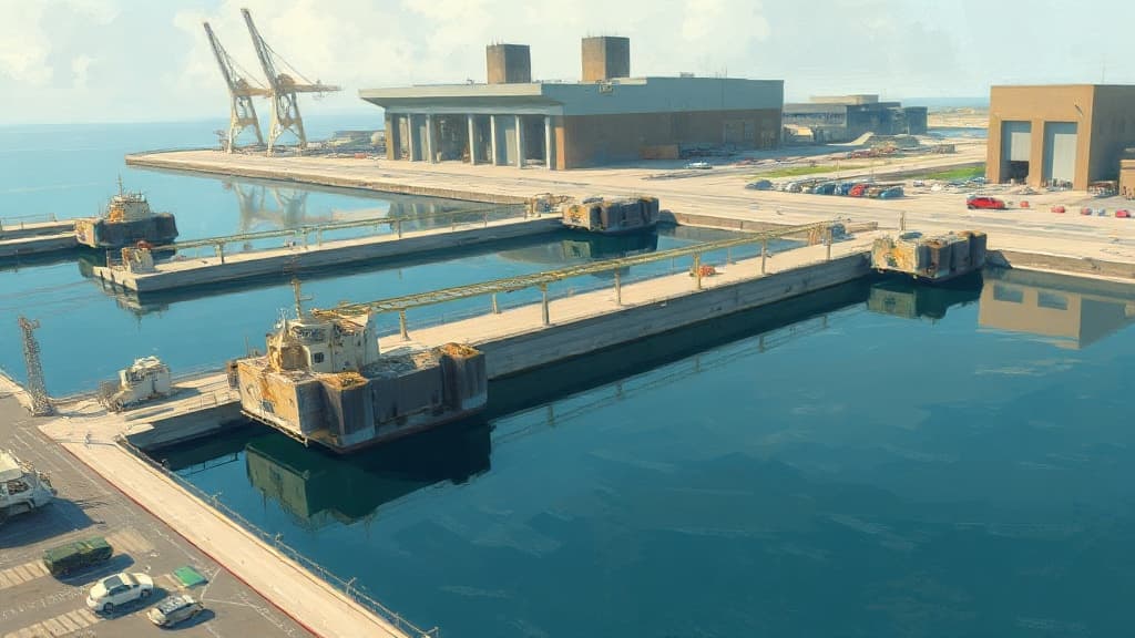 Infrastructure Development for Dry Dock 5 at Pearl Harbor