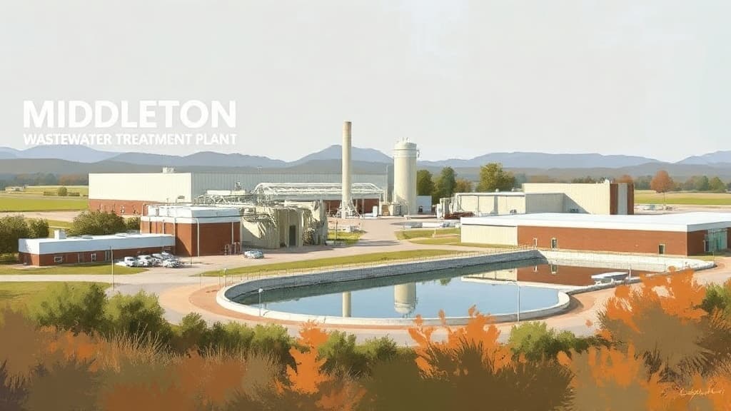 Middleton Initiates $68 Million Wastewater Treatment Plant Project