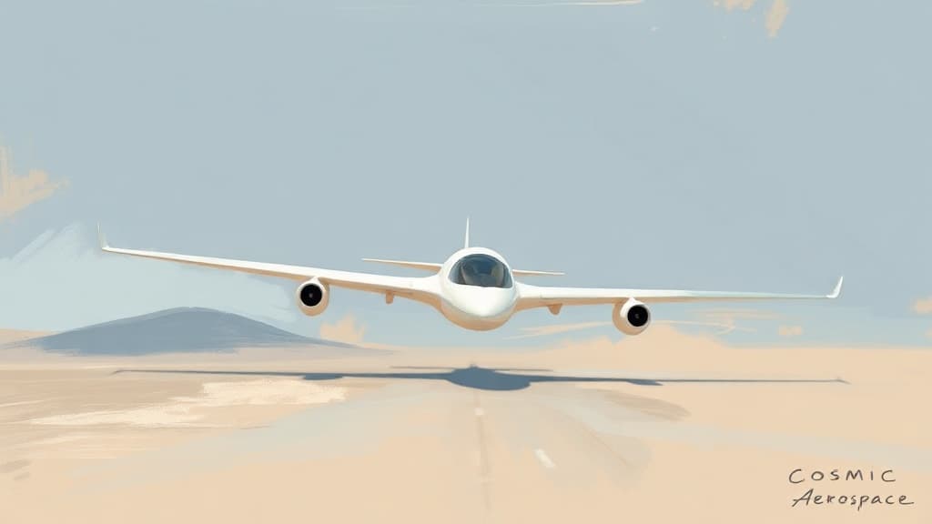 Cosmic Aerospace Launches All-Electric Aircraft Cosmic One Under New FAA Certification Rules
