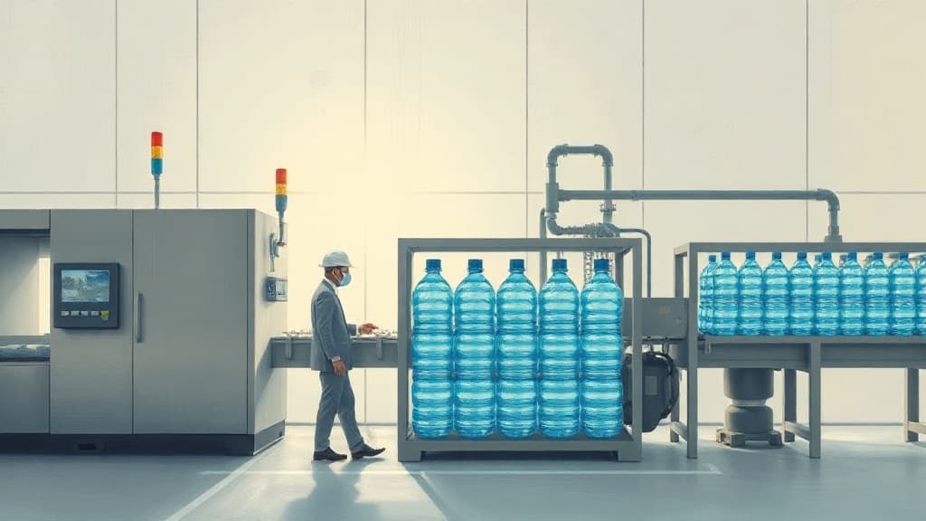 Manhal Al Janoub and King Machine Launch Automated Bottled Water Production Line in Saudi Arabia