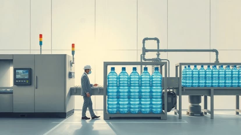 Manhal Al Janoub and King Machine Launch Automated Bottled Water Production Line in Saudi Arabia