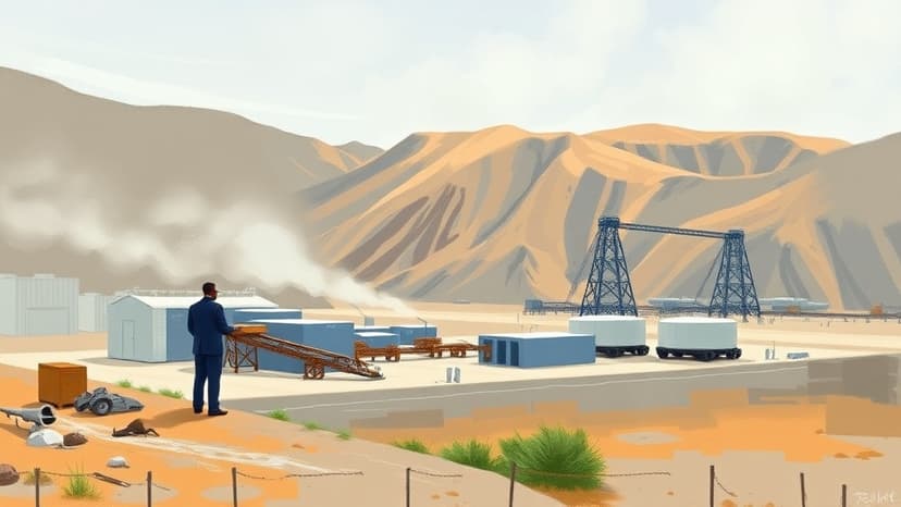 Fungurume Governor Visits Tenke Fungurume Mining Facilities