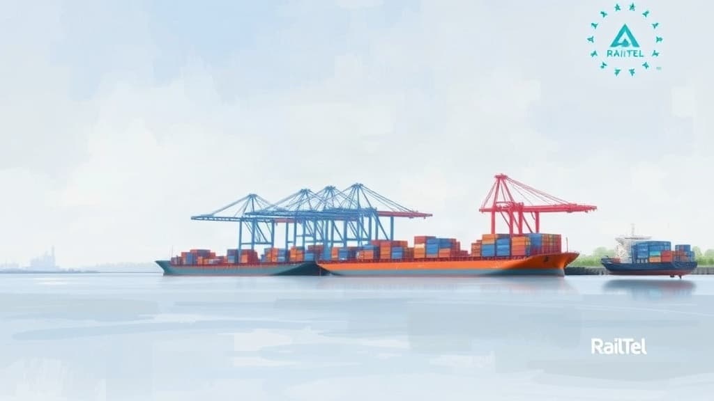 RailTel Awarded Rs. 630.04 Million IGAS Contract at Deendayal Port