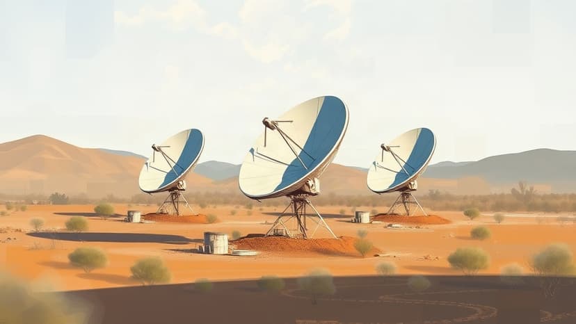 Construction of MeerKat Satellite Dishes Initiated in South Africa