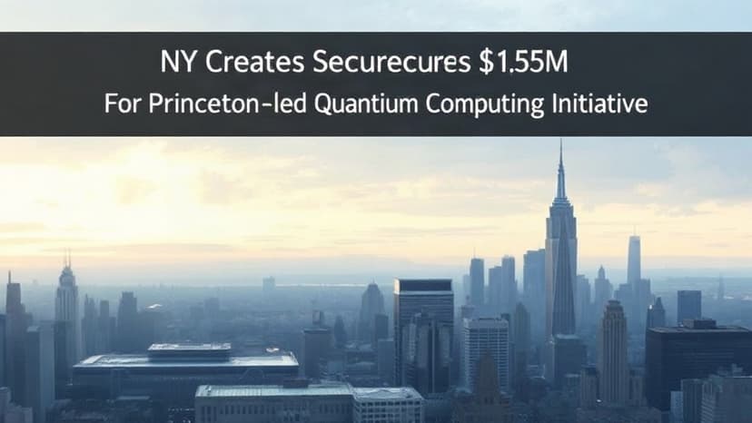 NY Creates Secures $1.25M for Princeton-led Quantum Computing Initiative MARQUIS