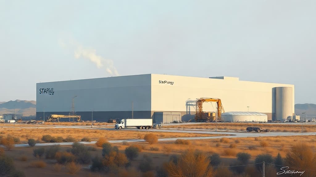 StarPlus Energy Gigafactory Secures $7.54B Loan, Begins Production Amid Workforce Reductions