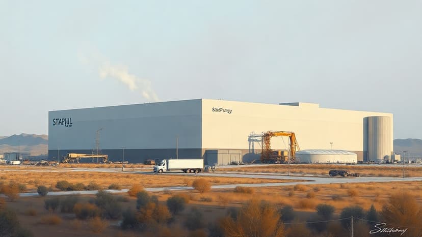 StarPlus Energy Gigafactory Secures $7.54B Loan, Begins Production Amid Workforce Reductions