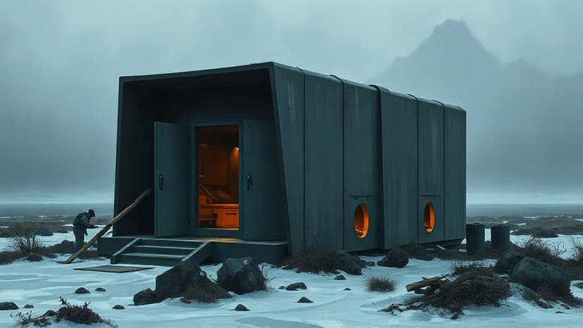 Seabees Develop Arctic Bee Hut Prototype During Northern Viking 2026