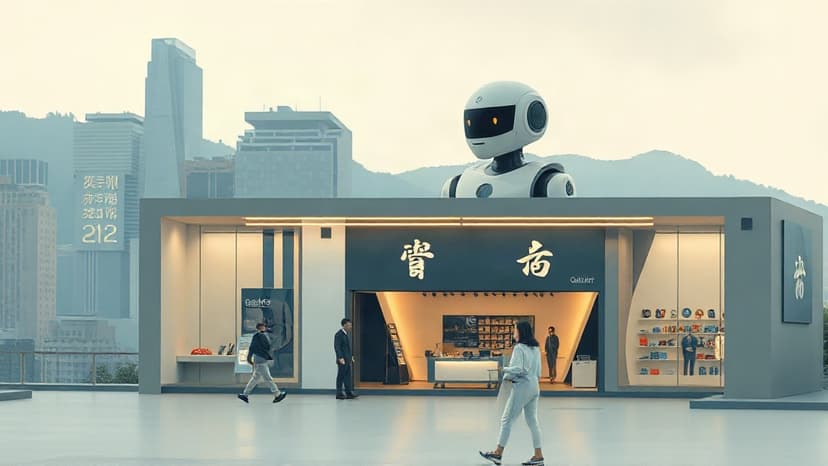 Galbot Launches First Fully Autonomous Robot Retail Stores in Hong Kong